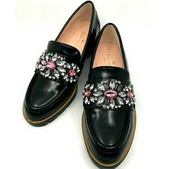 kate spade Shoes - Kate Spade New York Karry Too Jeweled Loafers Sz
